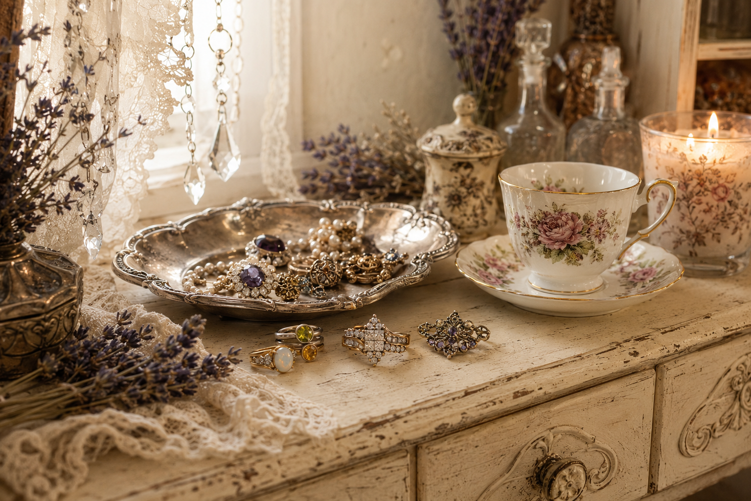 The Carefully Collected Treasures of Vintage & Estate Pieces