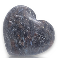 Natural Carved Polished Large Astrophyllite Heart Gemstone