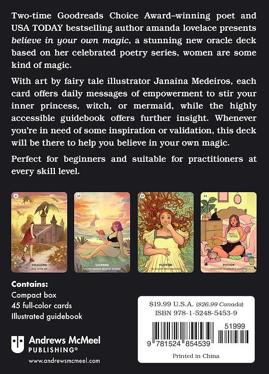 Believe in You Own Magic Oracle Deck - A 45-Card Oracle Deck and Guidebook