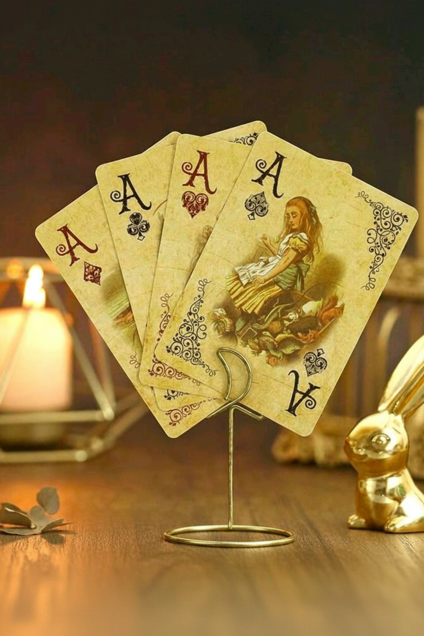 Alice In Wonderland Vintage Cartomancy Divination Playing Cards