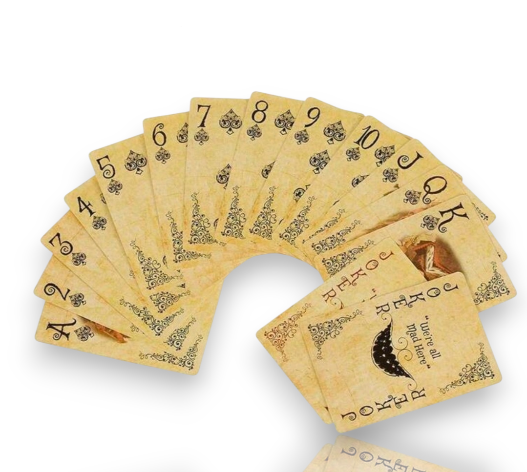 Alice In Wonderland Vintage Cartomancy Divination Playing Cards