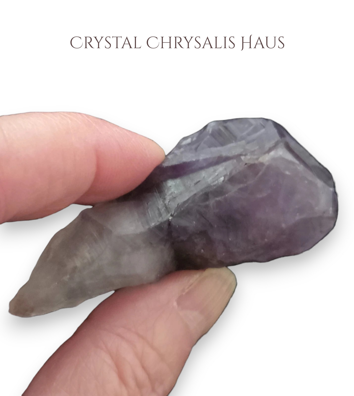 Natural Large Rough Uncut Canadian Auralite Amethyst Crystal Point