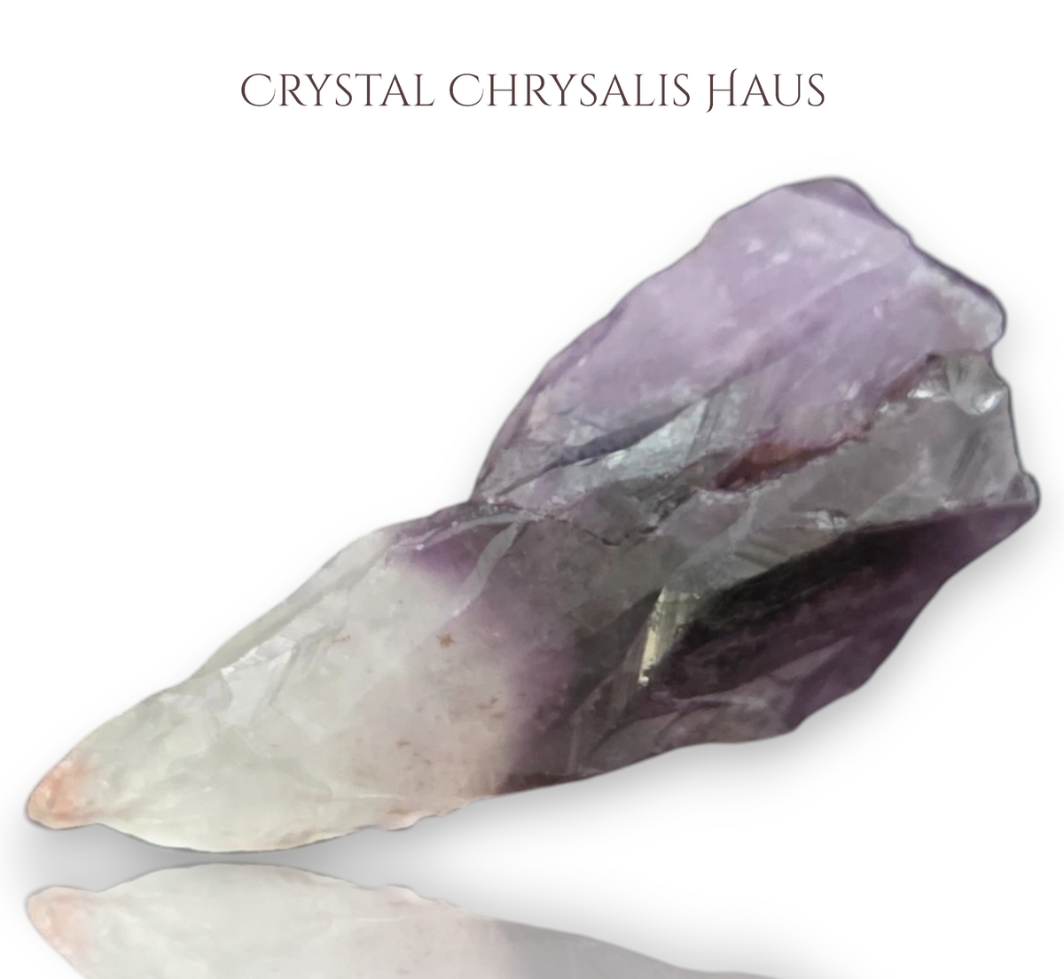 Natural Large Rough Uncut Canadian Auralite Amethyst Crystal Point