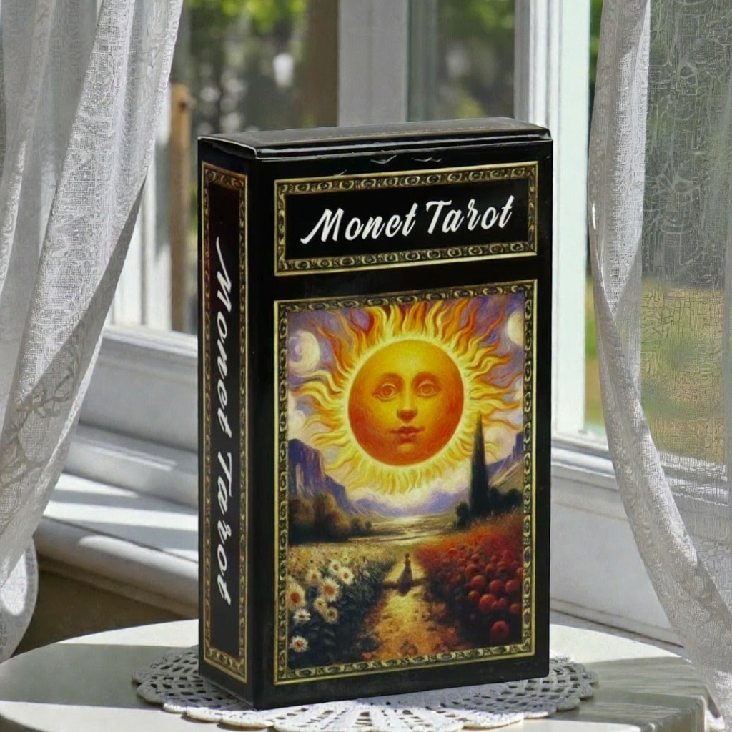 Monet 78 Tarot Cards Deck Divination Cartomancy Deck
